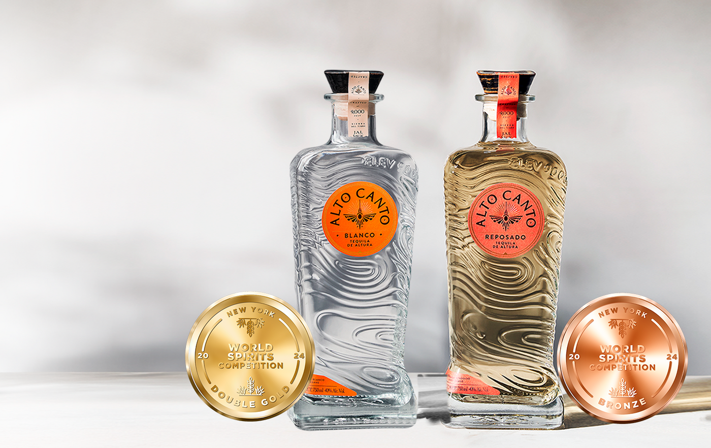 Double gold and bronze on NY World Spirits competition